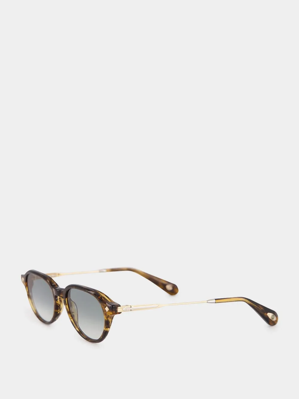 Après-Ski Tobacco Gradient Round Sunglasses sold by Fashion Clinic product image thumbnail 4