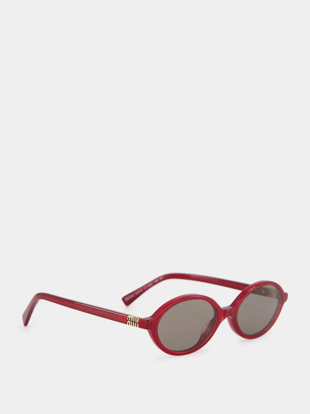 Opal Burgundy Regard Sunglasses sold by Fashion Clinic product image thumbnail 2