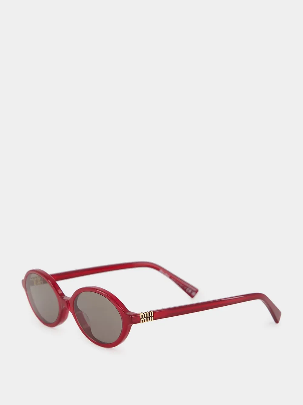 Opal Burgundy Regard Sunglasses sold by Fashion Clinic product image thumbnail 3