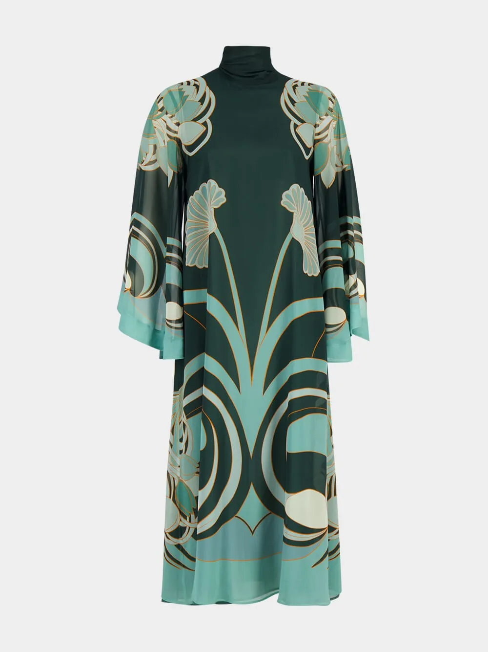 Blooming Tulip Magnifico Silk Midi Dress sold by Fashion Clinic