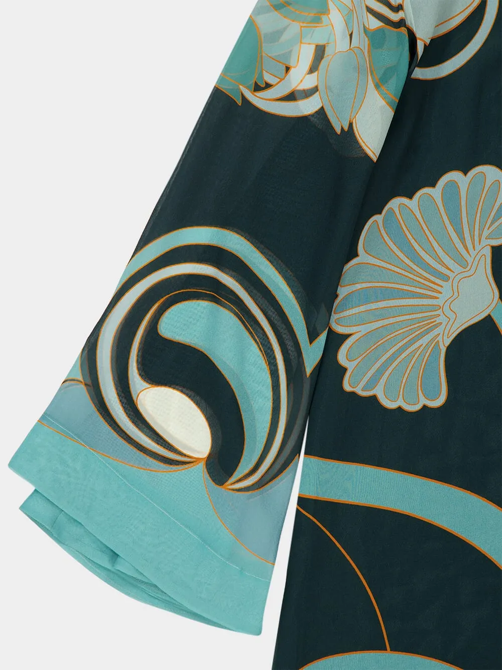 Blooming Tulip Magnifico Silk Midi Dress sold by Fashion Clinic product image thumbnail 5