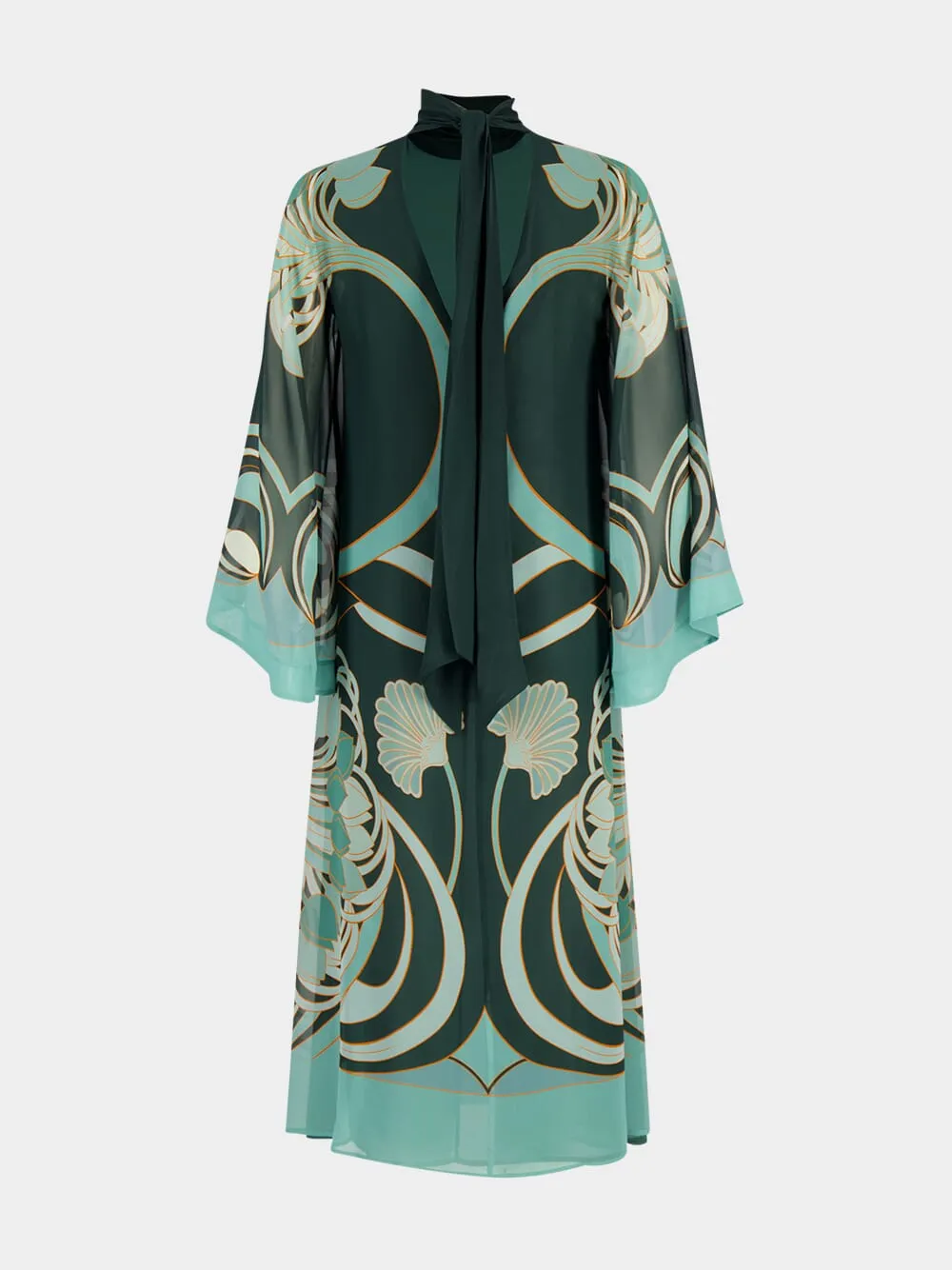 Blooming Tulip Magnifico Silk Midi Dress sold by Fashion Clinic product image thumbnail 3