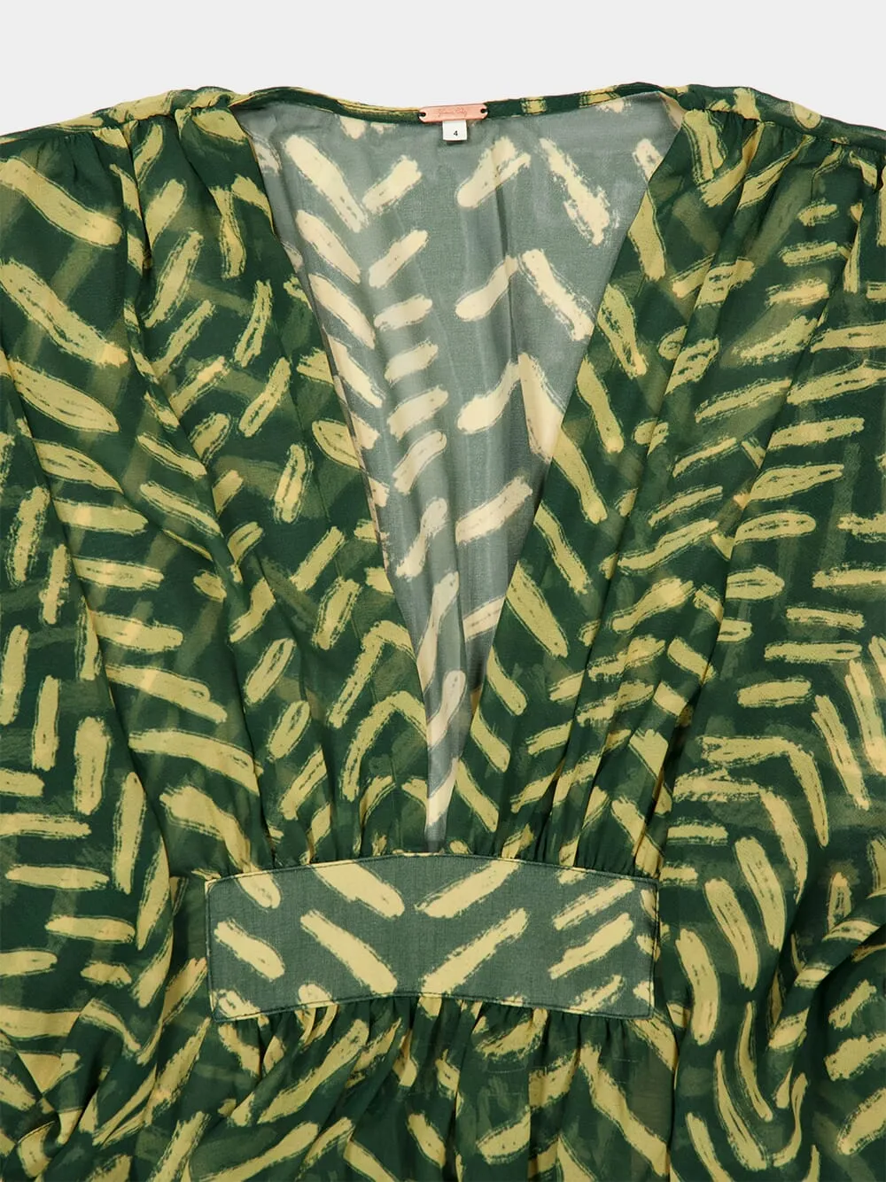 Secret Garden Printed Kaftan Dress sold by Fashion Clinic product image thumbnail 5