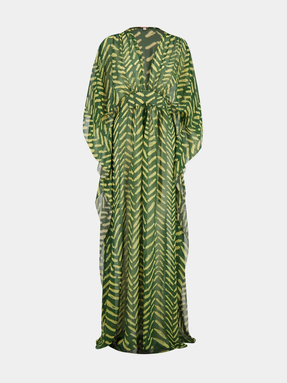 Secret Garden Printed Kaftan Dress sold by Fashion Clinic product image thumbnail 2