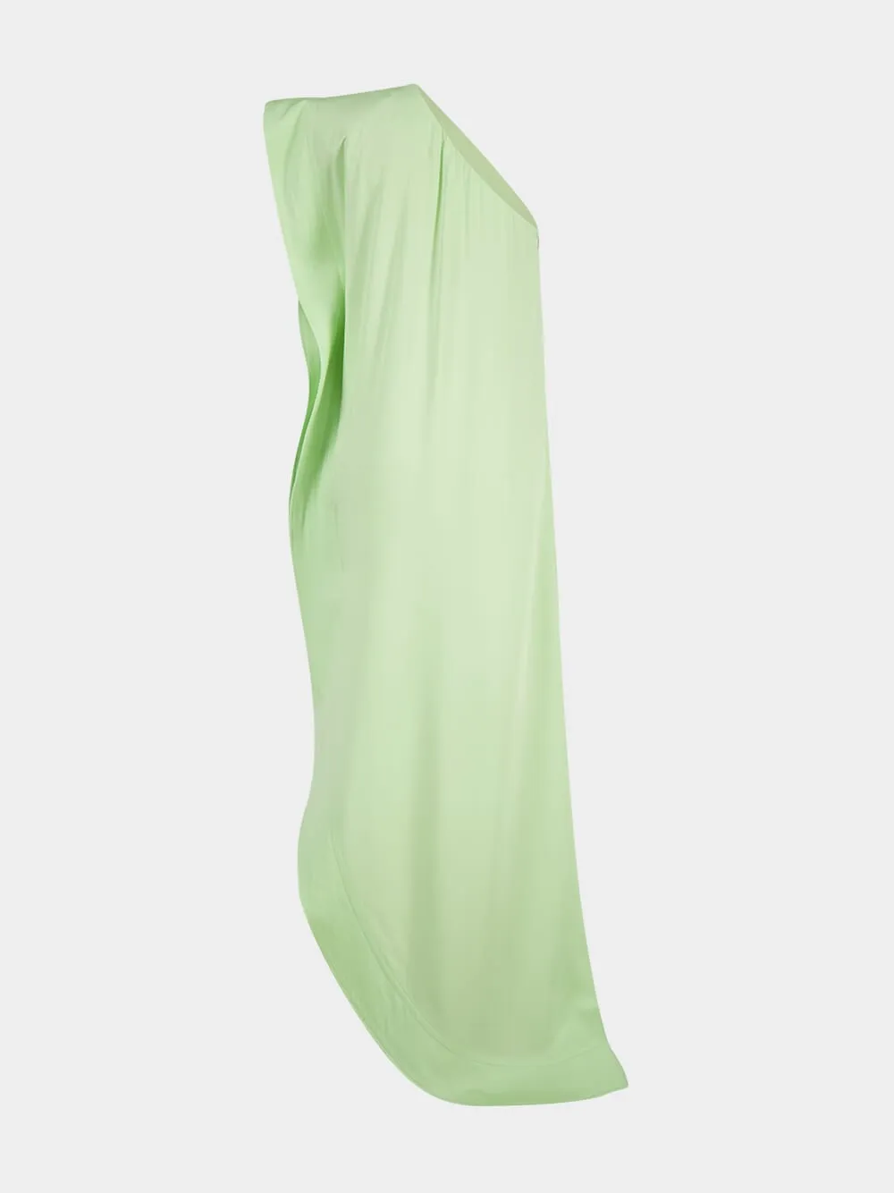 Green Asymmetric Sleeveless Maxi Dress sold by Fashion Clinic product image thumbnail 2