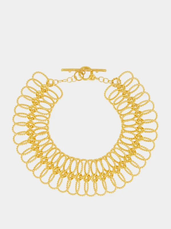 Gold XXL Link Chain Necklace made by Fashion Clinic