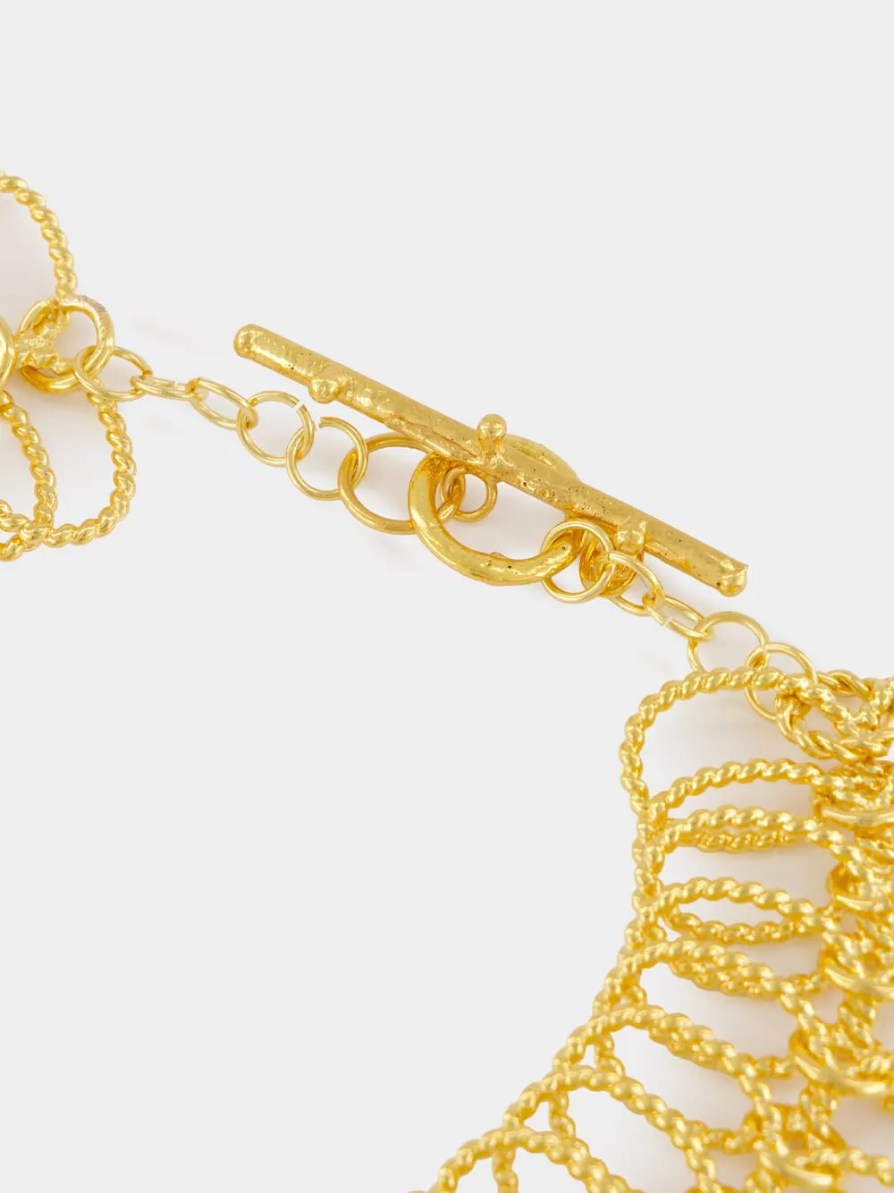 Gold XXL Link Chain Necklace sold by Fashion Clinic product image thumbnail 3