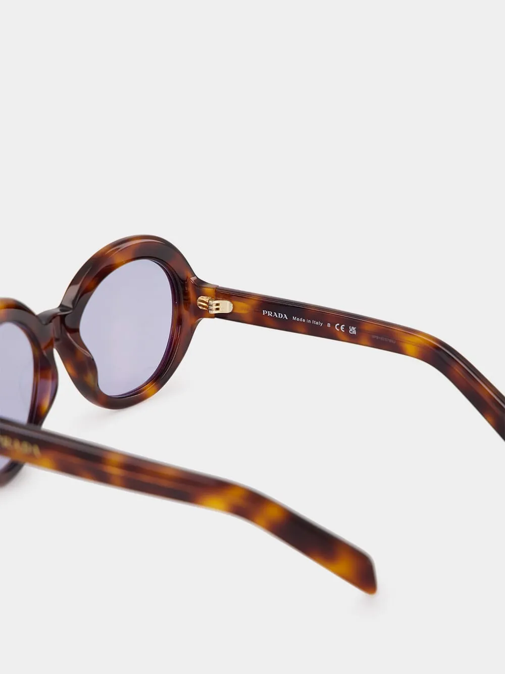 Classic Tortoise Round Sunglasses sold by Fashion Clinic product image thumbnail 4