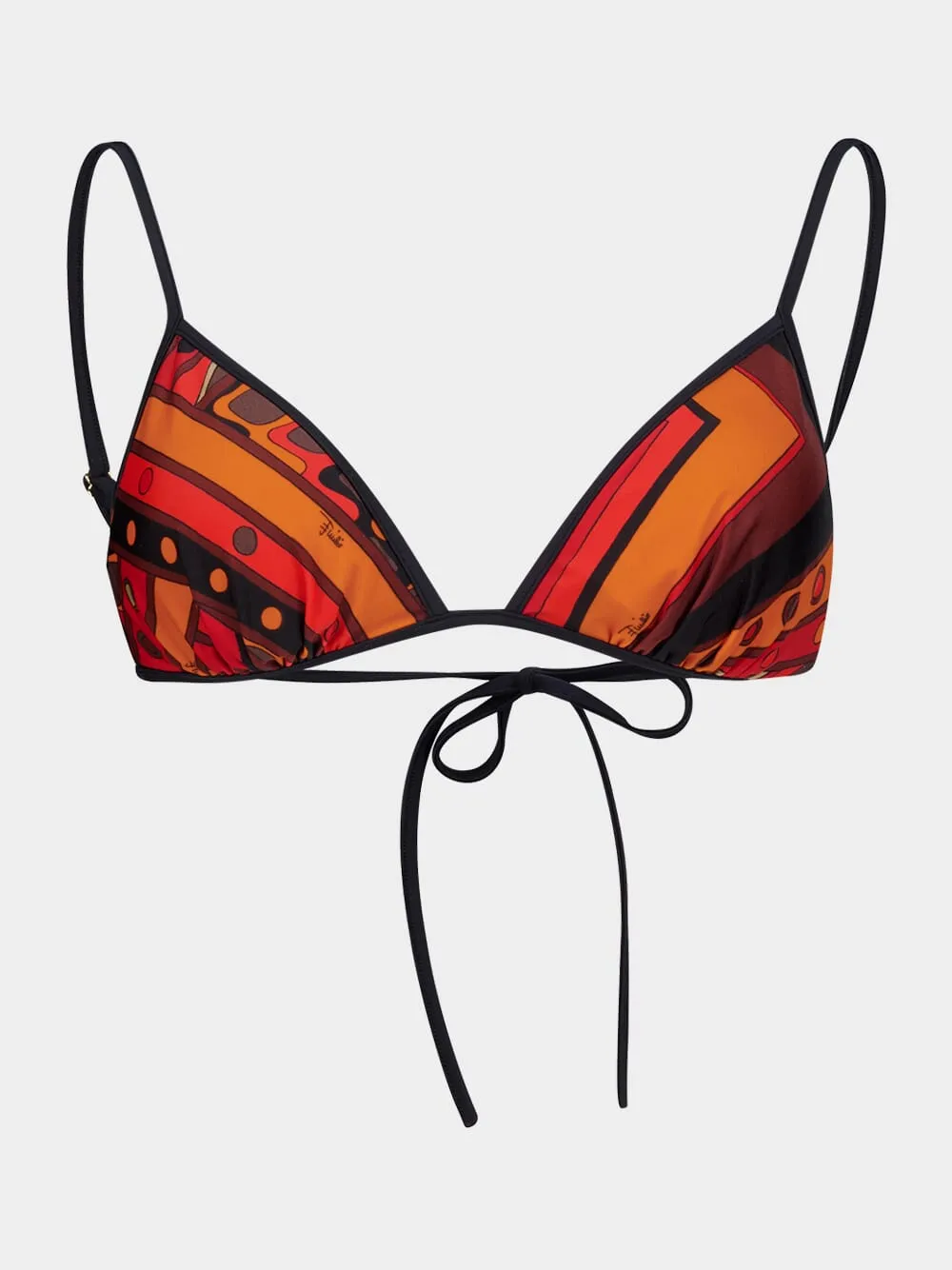 Vivara Print Triangle Bikini Top sold by Fashion Clinic
