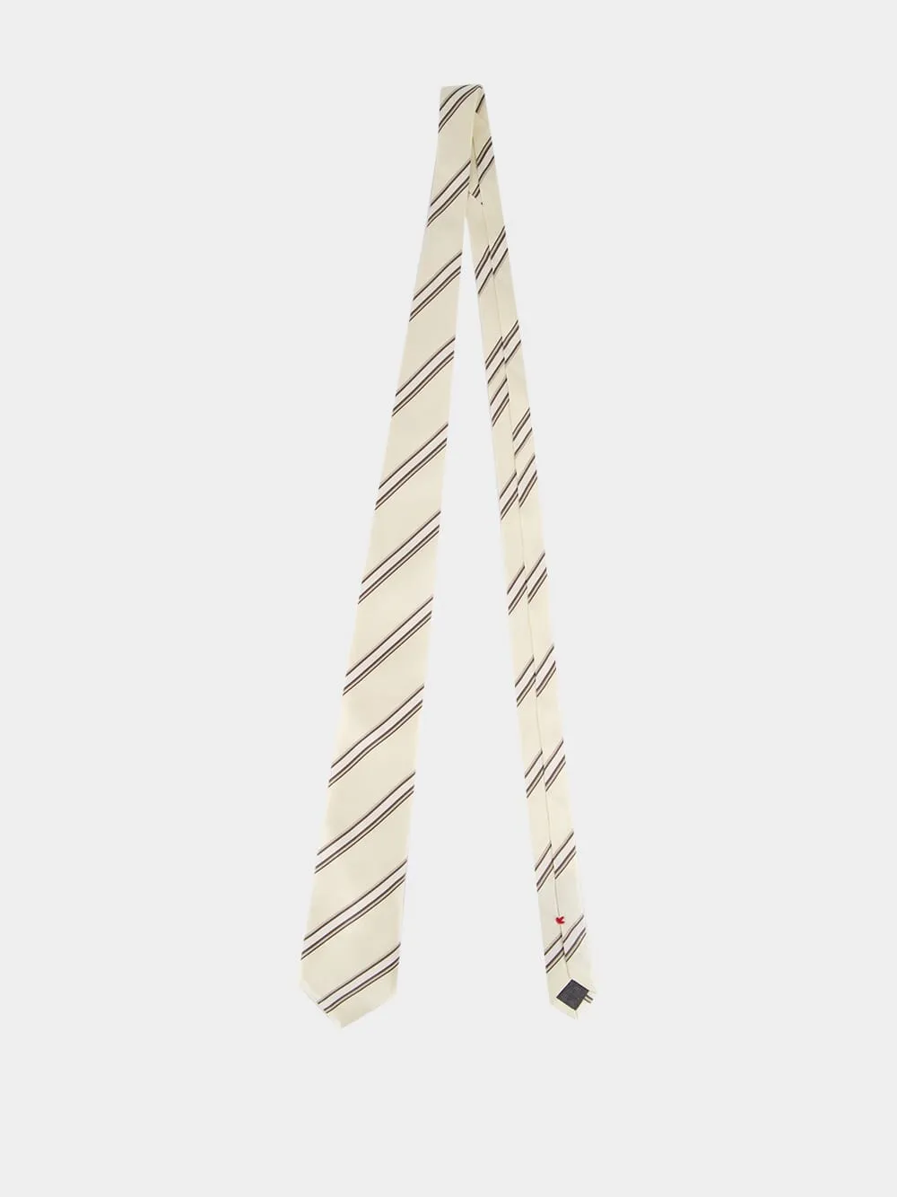 Panama Regimental Stripe Tie sold by Fashion Clinic product image thumbnail 4