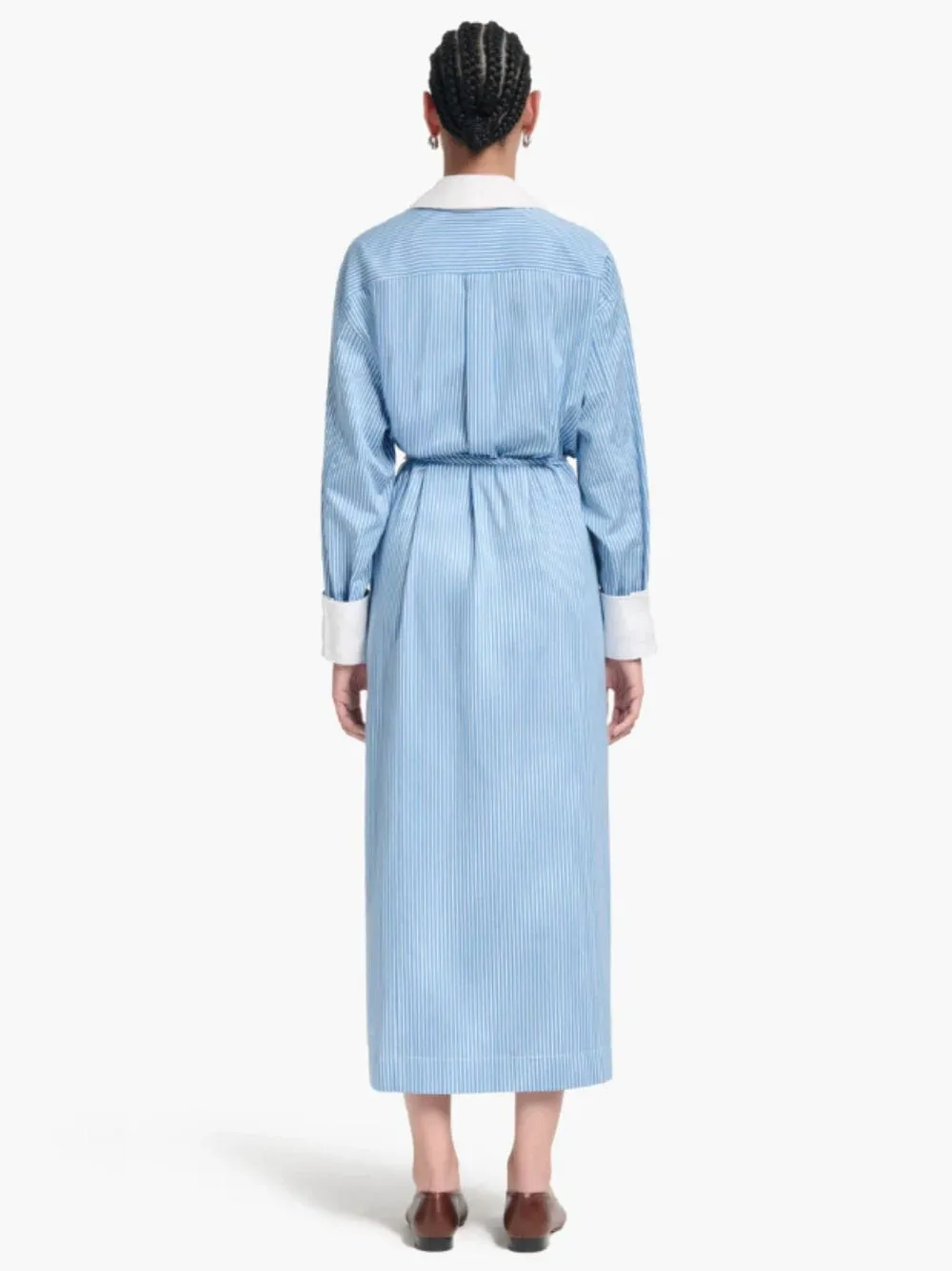 Azure Stripe Floyd Dress sold by Fashion Clinic product image thumbnail 4
