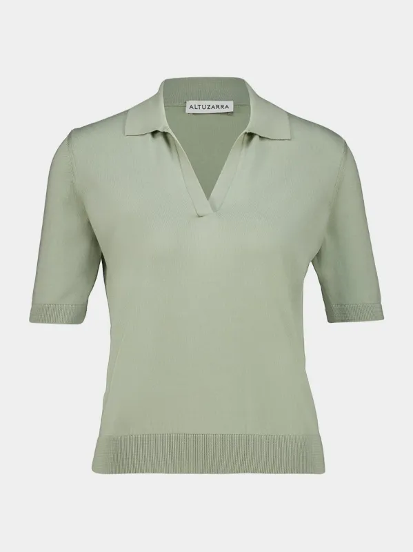 Desert Sage Clay Sweater made by Altuzarra