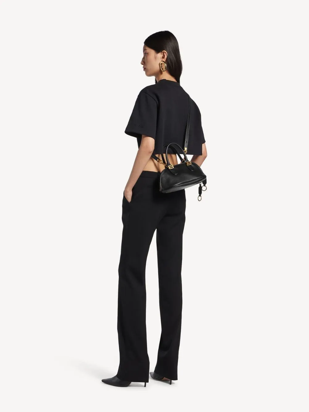 Black Bolero Bowling Mini Bag sold by Fashion Clinic product image thumbnail 4