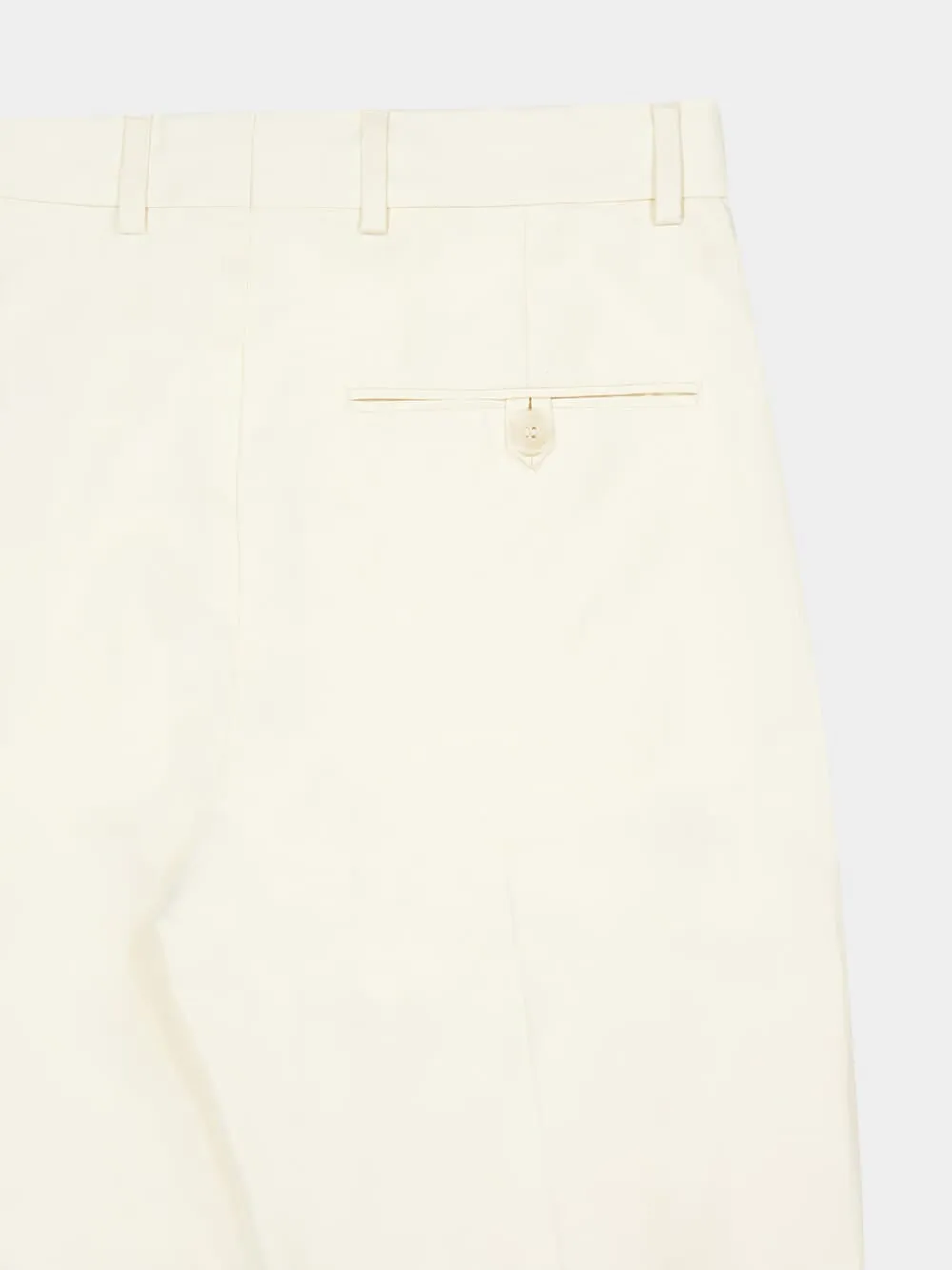Vanilla Straight Cotton Trousers sold by Fashion Clinic product image thumbnail 4