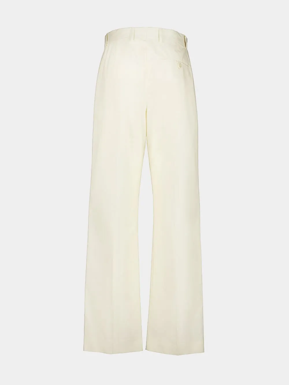 Vanilla Straight Cotton Trousers sold by Fashion Clinic product image thumbnail 2