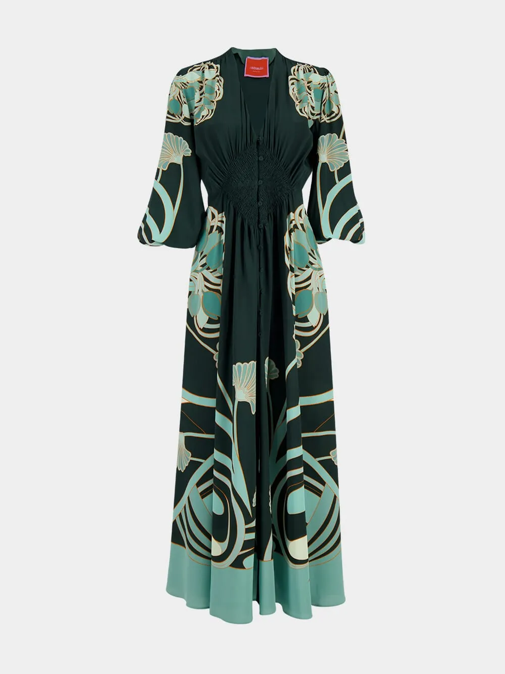 Blooming Tulip Camerino Silk Maxi Dress sold by Fashion Clinic product image thumbnail 2