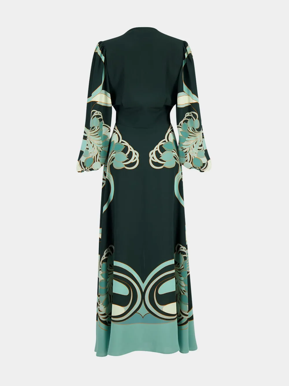 Blooming Tulip Camerino Silk Maxi Dress sold by Fashion Clinic product image thumbnail 4