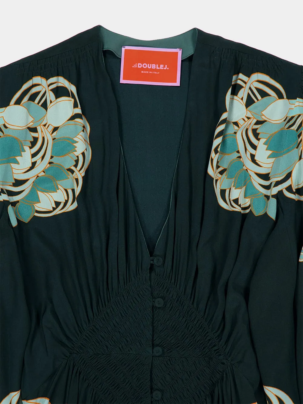 Blooming Tulip Camerino Silk Maxi Dress sold by Fashion Clinic product image thumbnail 5