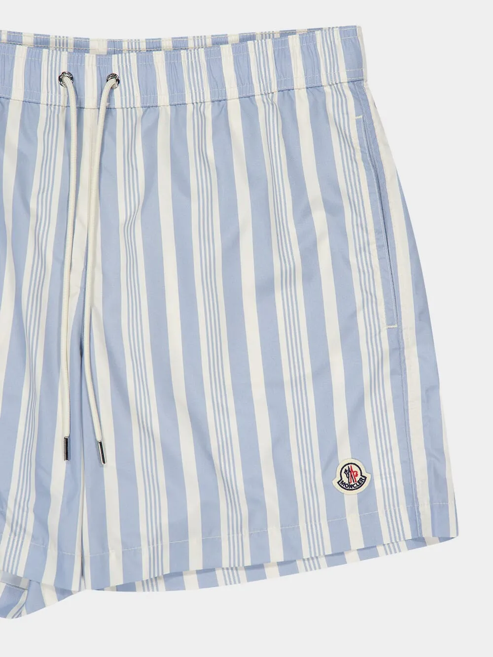 Blue Striped Swim Shorts sold by Fashion Clinic product image thumbnail 5