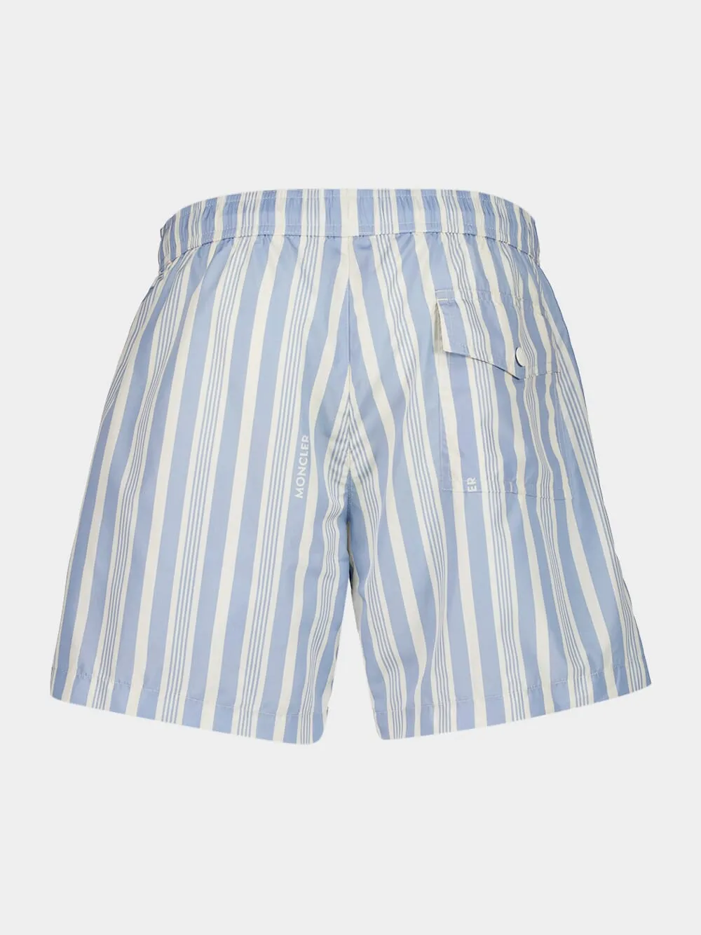 Blue Striped Swim Shorts sold by Fashion Clinic product image thumbnail 3