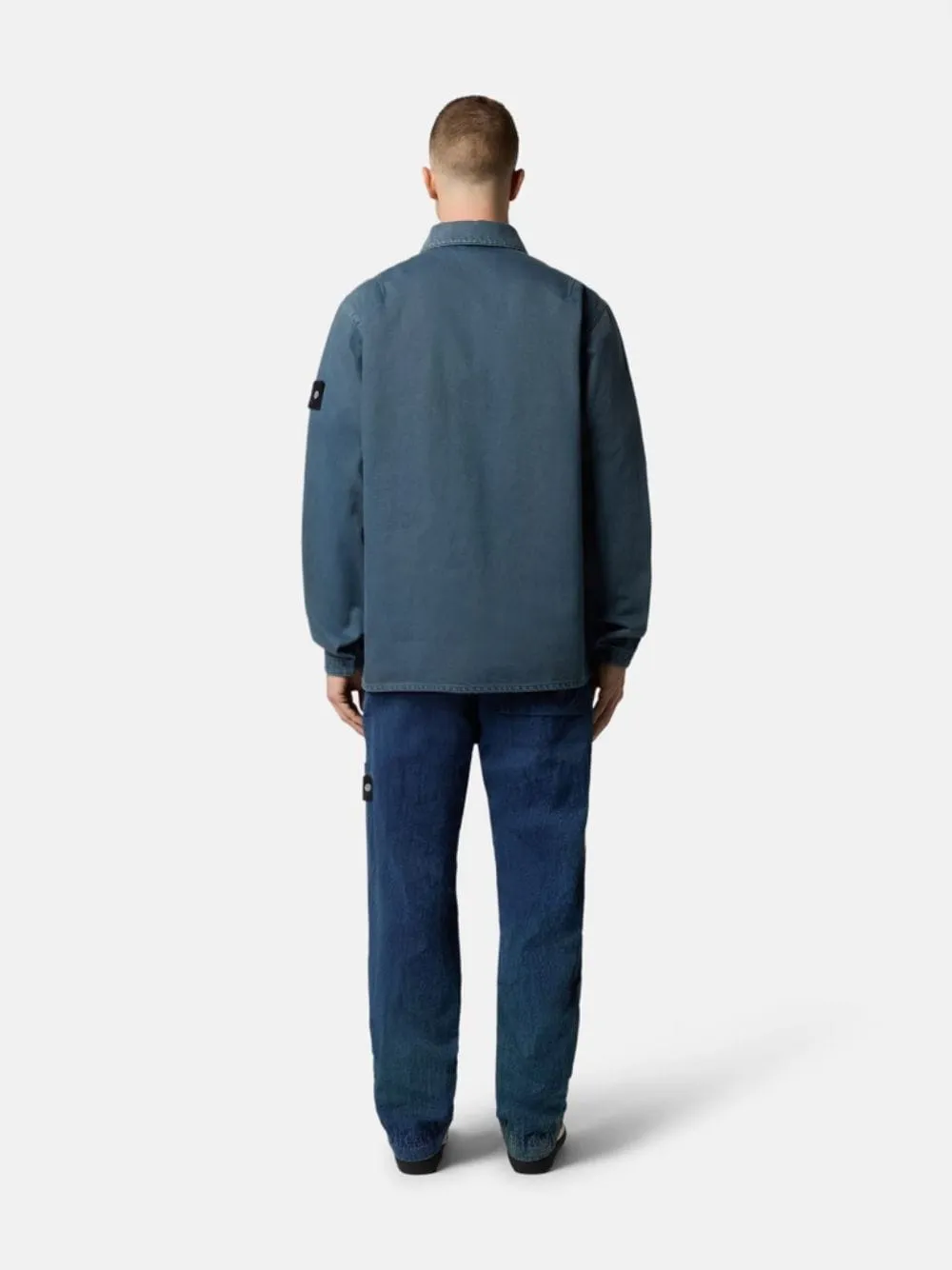 Indigo Blue Nylon Cargo Trousers sold by Fashion Clinic product image thumbnail 4