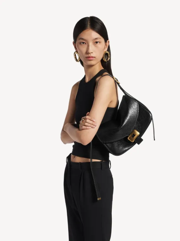 Black Clicca Medium Shoulder Bag made by Balenciaga