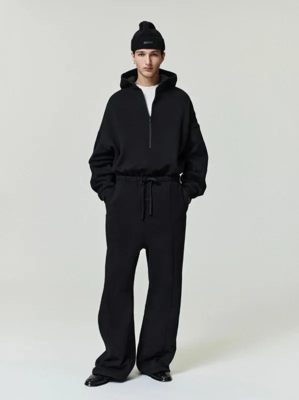 Black Property Lounge Hooded Sweatshirt made by Fear of God