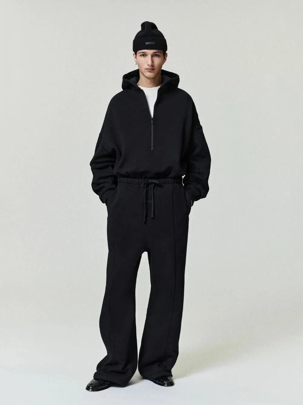 Black Property Lounge Hooded Sweatshirt sold by Fashion Clinic