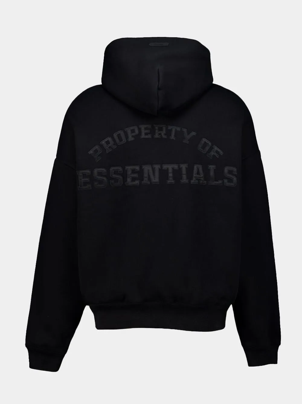 Black Property Lounge Hooded Sweatshirt sold by Fashion Clinic product image thumbnail 4