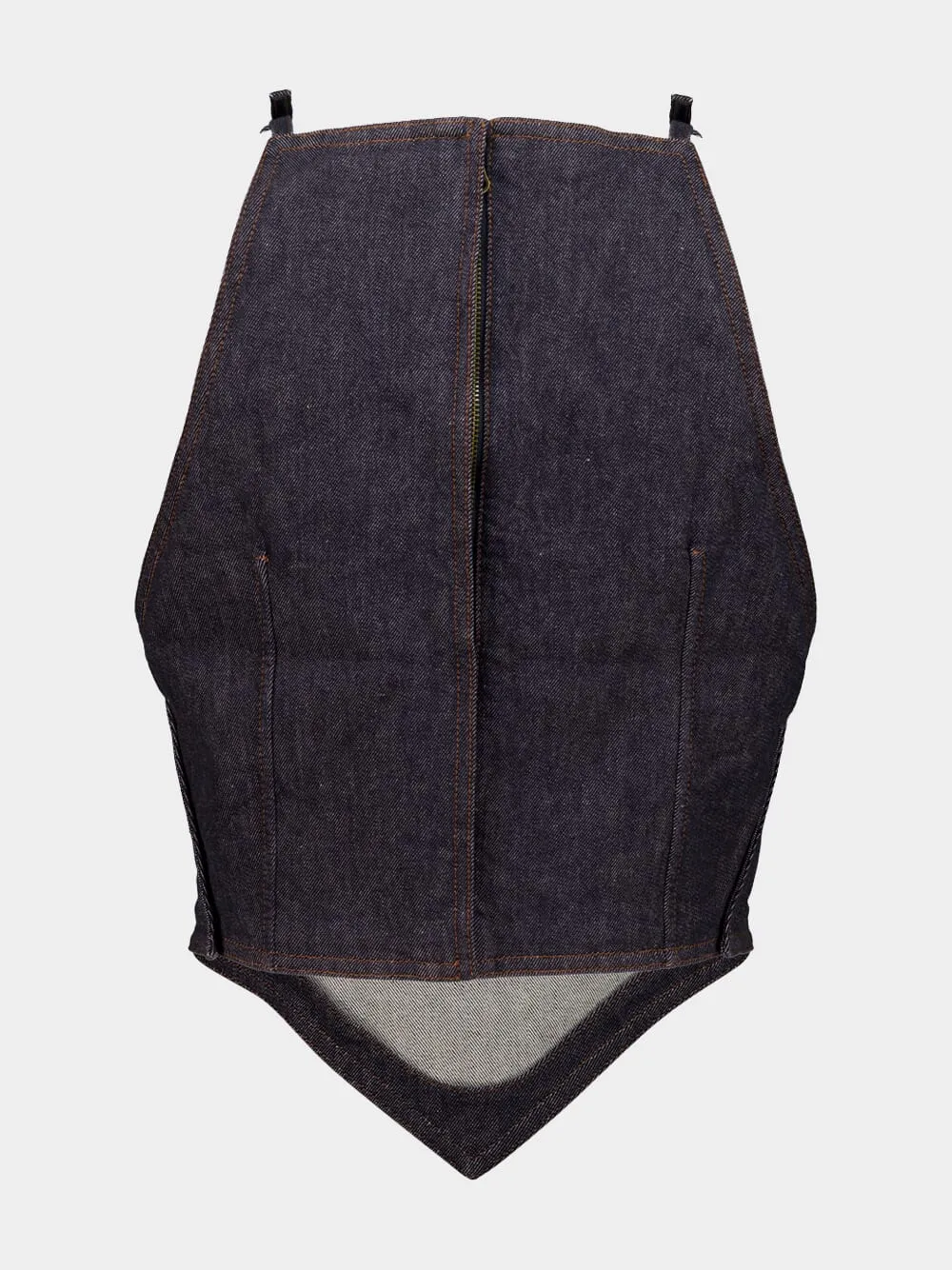 Brut Pointy Denim Tank Top sold by Fashion Clinic product image thumbnail 3