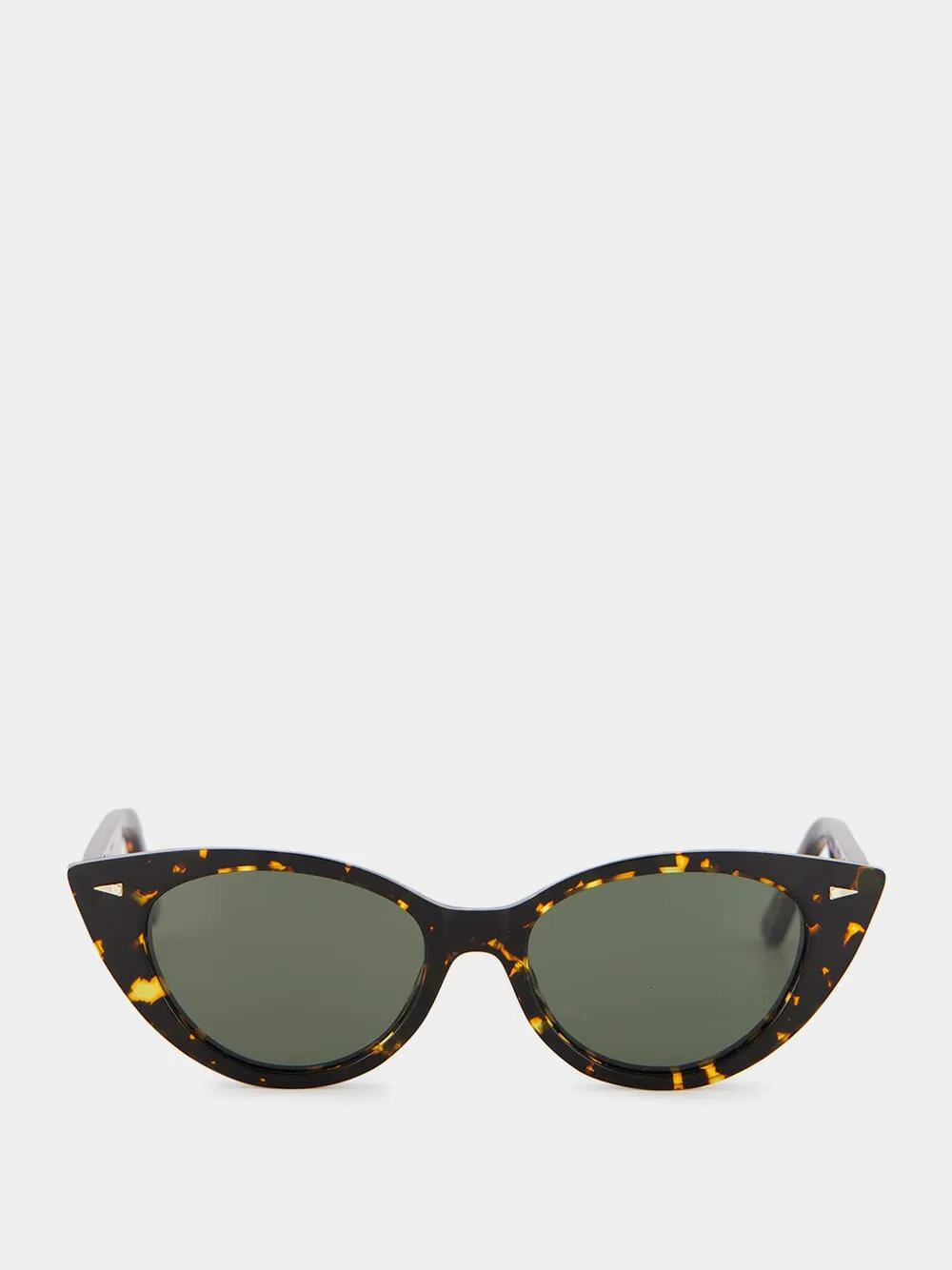 Yellow Turtle Gambetta Cat-Eye Sunglasses sold by Fashion Clinic product image thumbnail 2