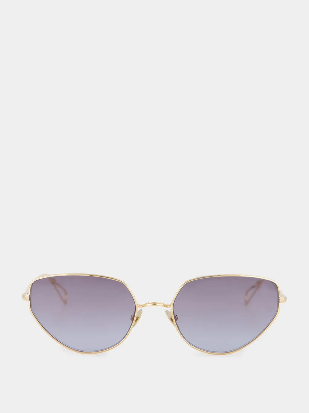 Champagne Blue Gradient Harpe Sunglasses sold by Fashion Clinic