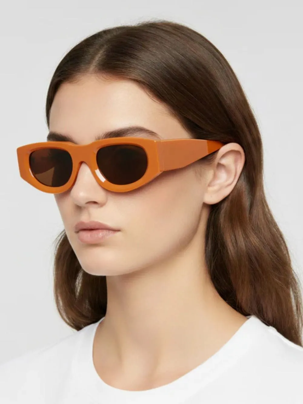 Dopamy Orange Acetate Sunglasses sold by Fashion Clinic product image thumbnail 2