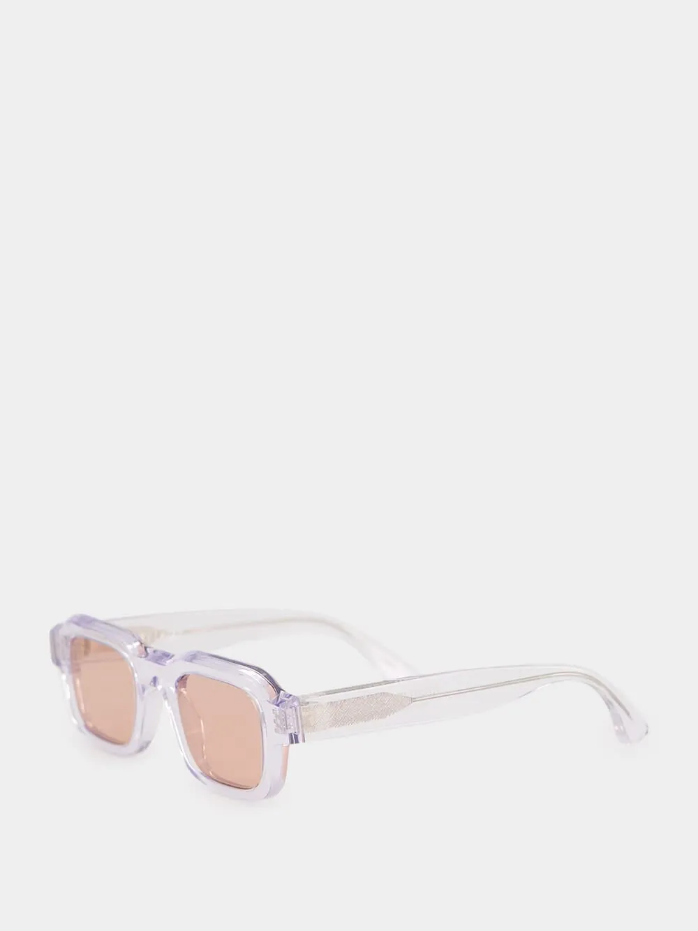 Flexxxy Clear Acetate Pink Tinted Sunglasses sold by Fashion Clinic product image thumbnail 3