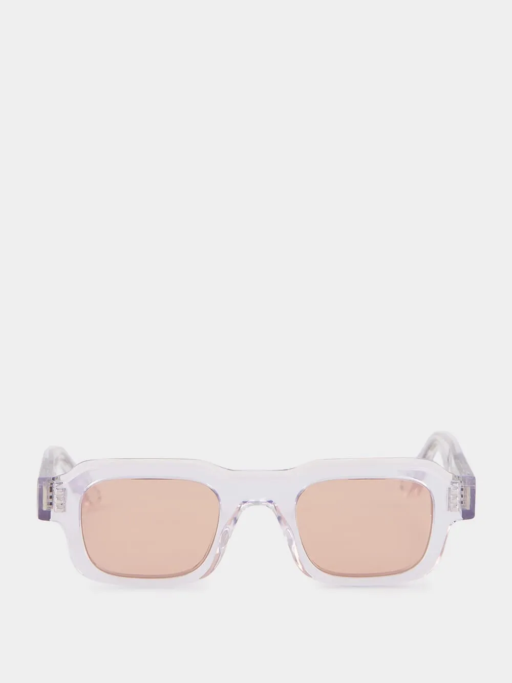 Flexxxy Clear Acetate Pink Tinted Sunglasses sold by Fashion Clinic