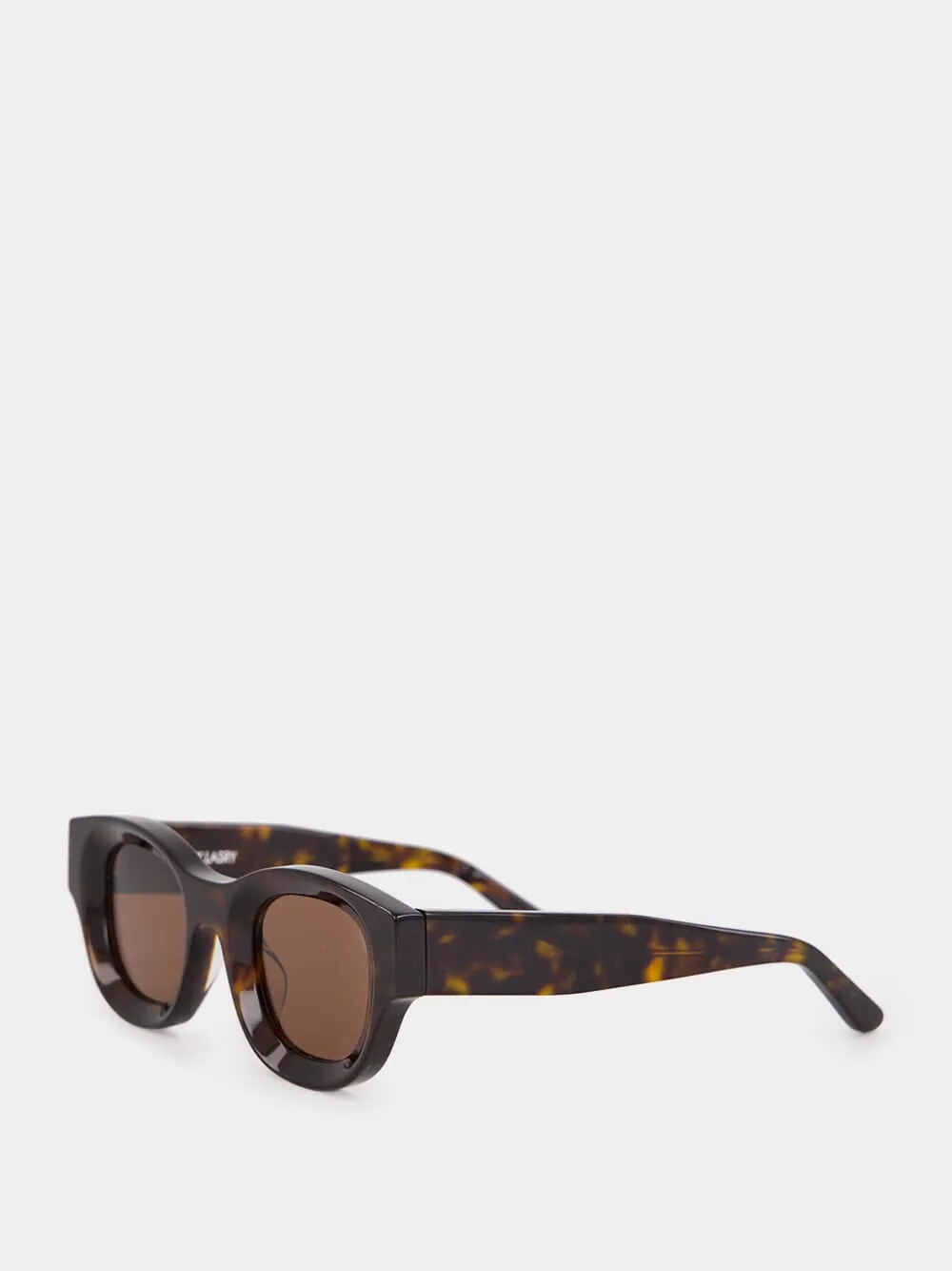 Hoody Tortoiseshell Acetate Sunglasses sold by Fashion Clinic product image thumbnail 4