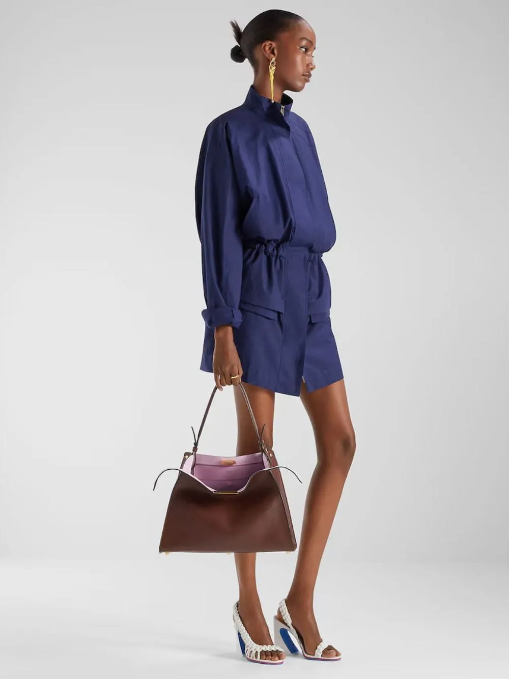 Brown Way Medium Bag sold by Fashion Clinic product image thumbnail 4