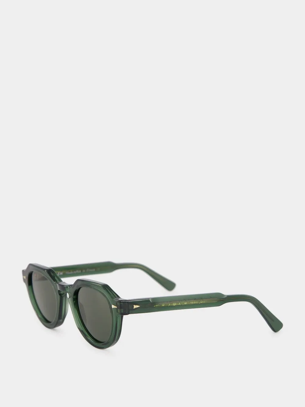 Grenelle Dark Green Sunglasses sold by Fashion Clinic product image thumbnail 4