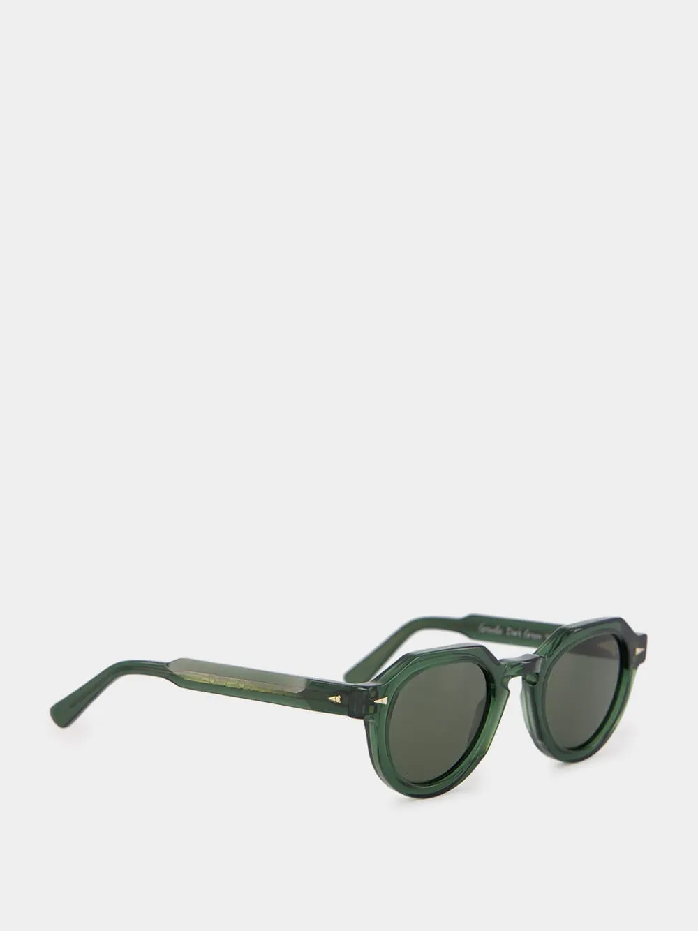 Grenelle Dark Green Sunglasses sold by Fashion Clinic product image thumbnail 3