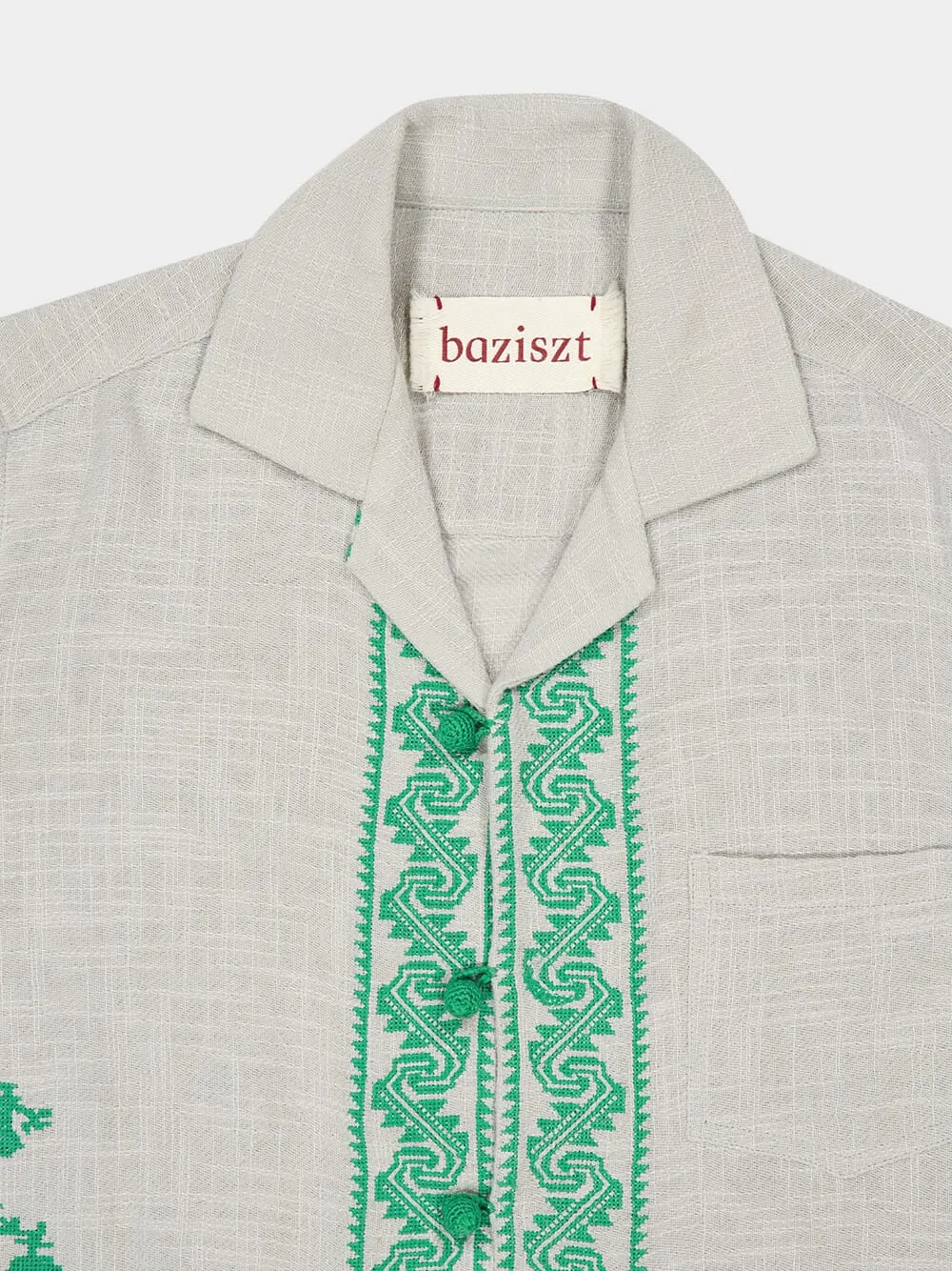 Tulum Emerald Green Shirt sold by Fashion Clinic product image thumbnail 3