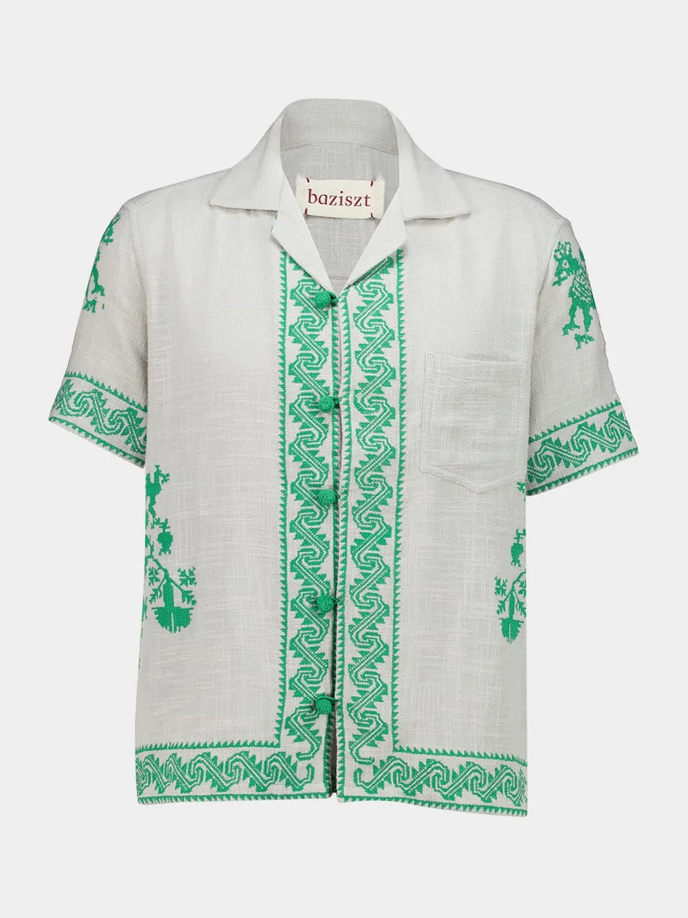 Tulum Emerald Green Shirt sold by Fashion Clinic