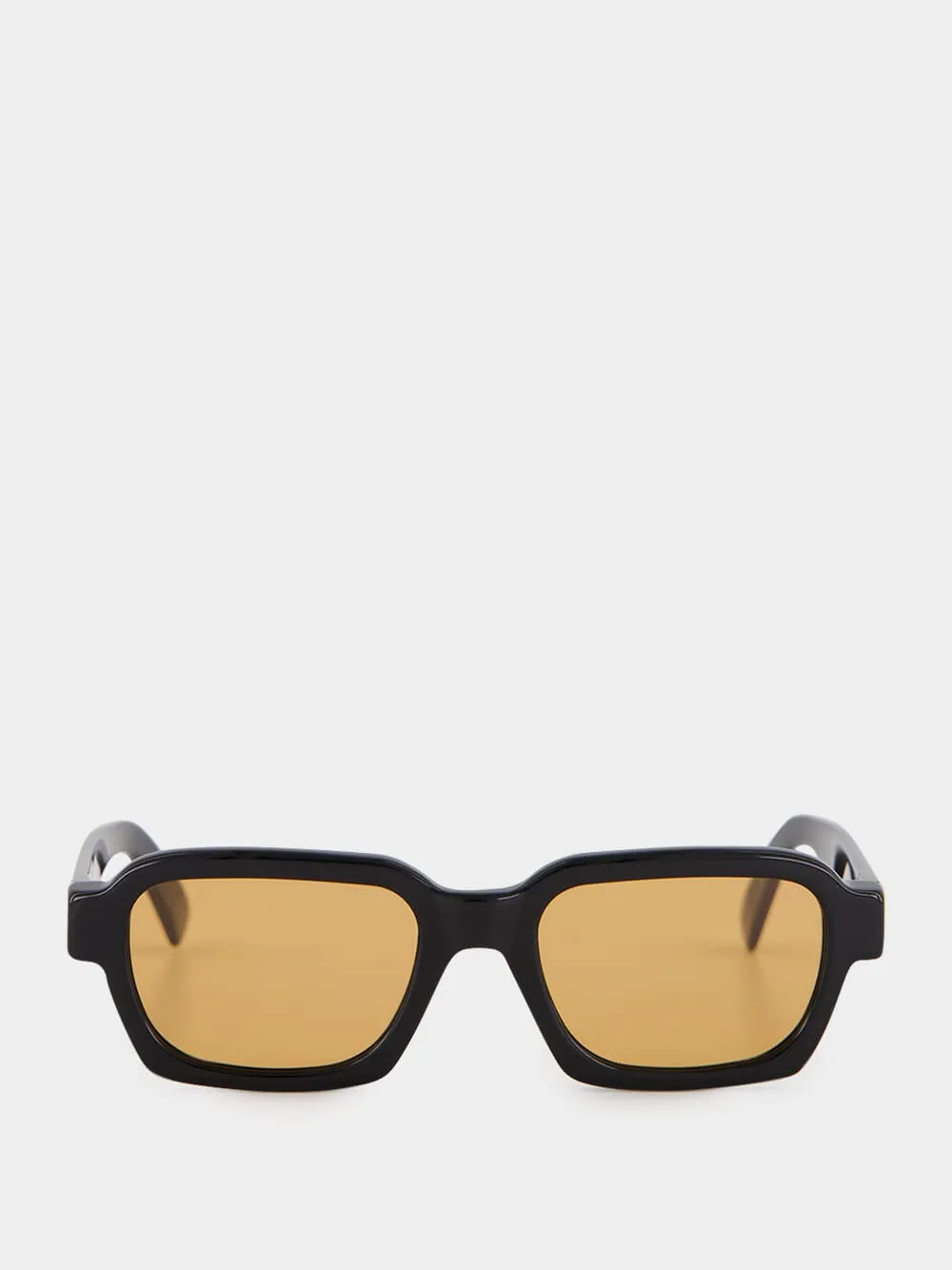 Caro Black and Orange Geometric Sunglasses sold by Fashion Clinic product image thumbnail 2