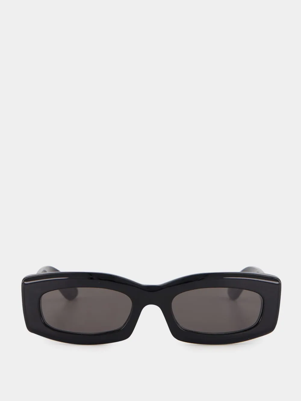 Zaga Black Rectangular Sunglasses sold by Fashion Clinic