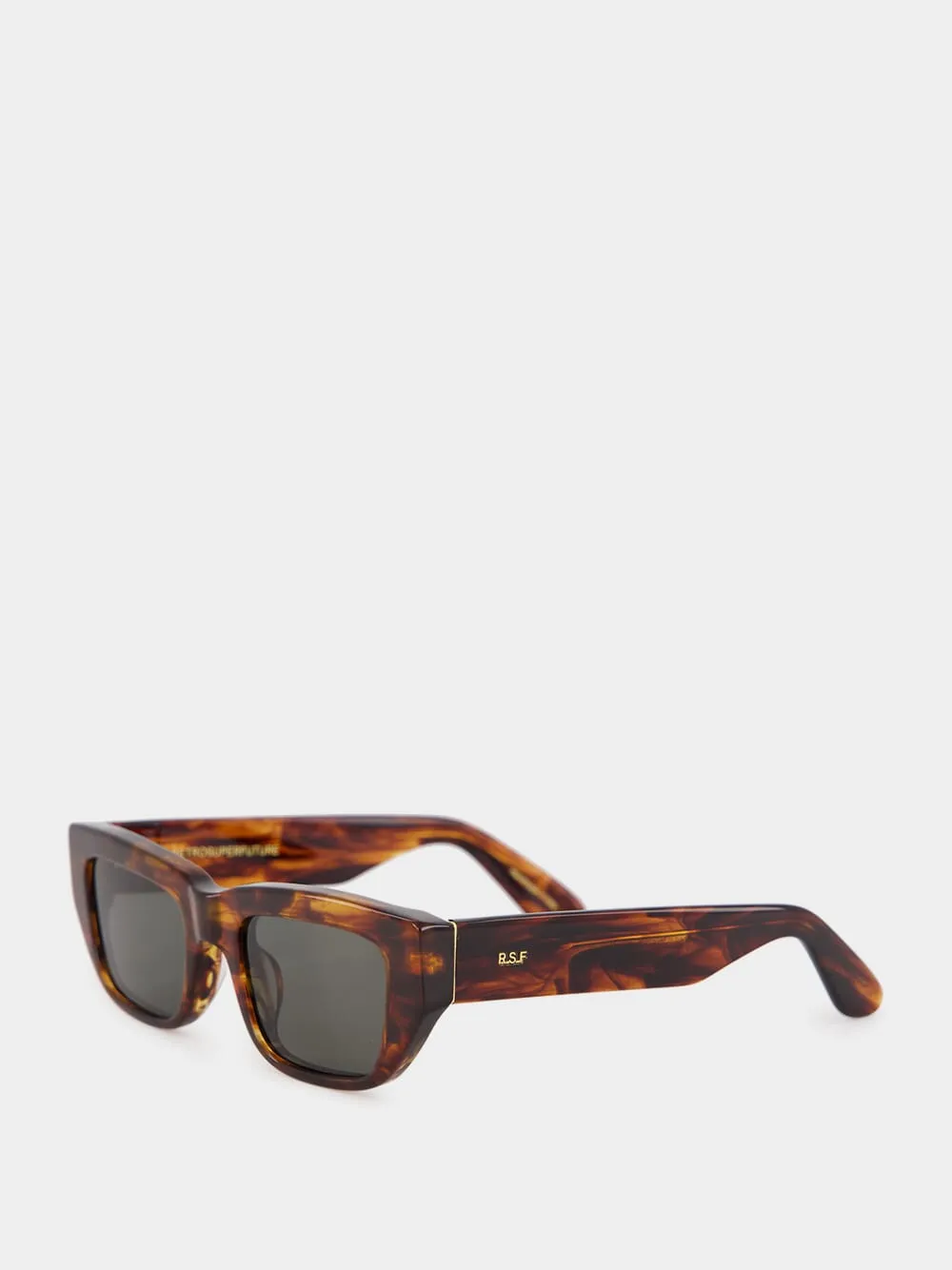 Ra Havana Striata Rectangular Sunglasses sold by Fashion Clinic product image thumbnail 4