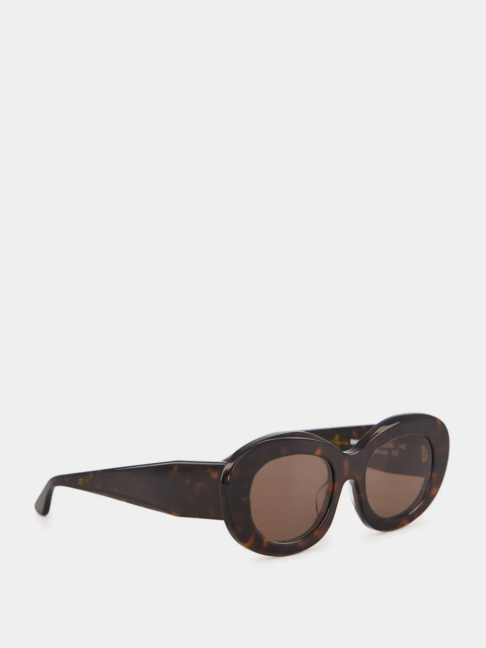 Envy Tortoiseshell Oval Sunglasses sold by Fashion Clinic product image thumbnail 3
