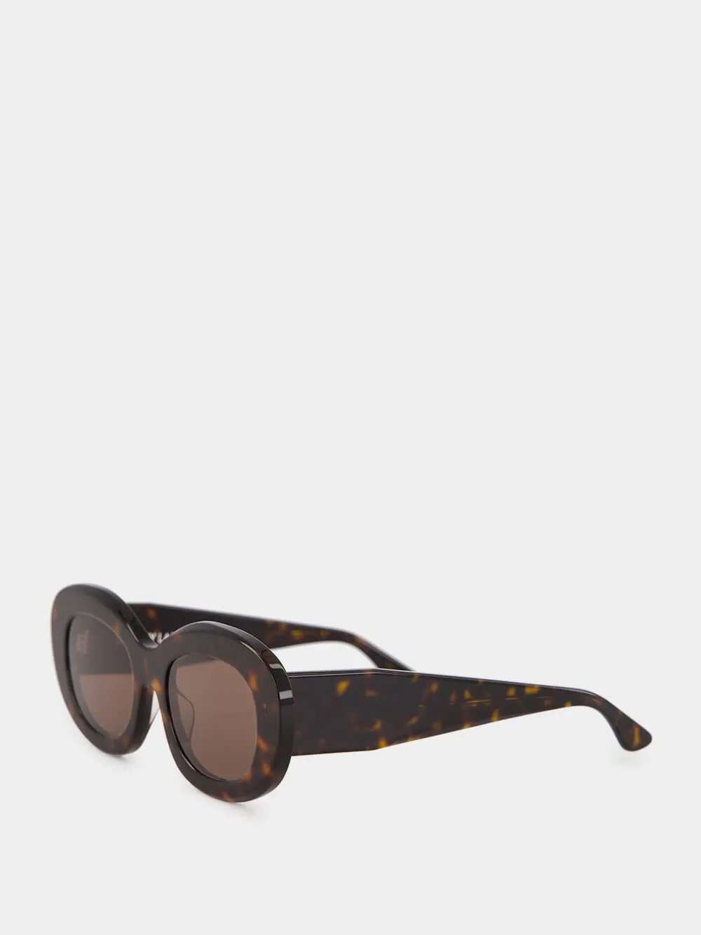 Envy Tortoiseshell Oval Sunglasses sold by Fashion Clinic product image thumbnail 4