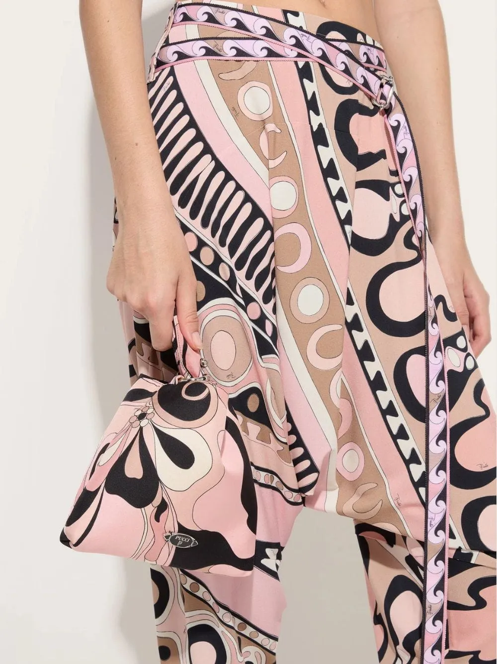 Nude Emilio Orchidee Silk Mini Bag sold by Fashion Clinic product image thumbnail 2