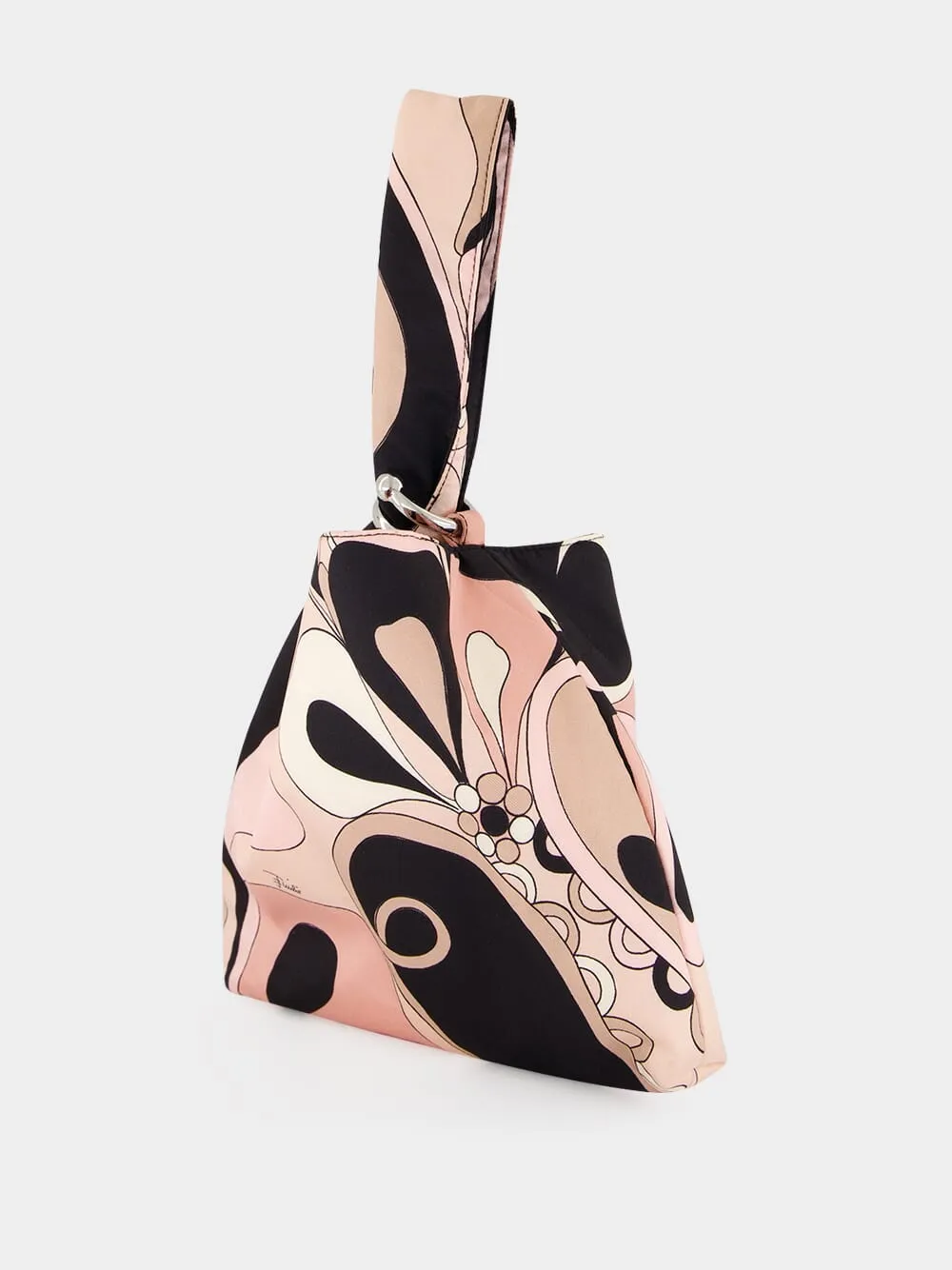 Nude Emilio Orchidee Silk Mini Bag sold by Fashion Clinic product image thumbnail 4