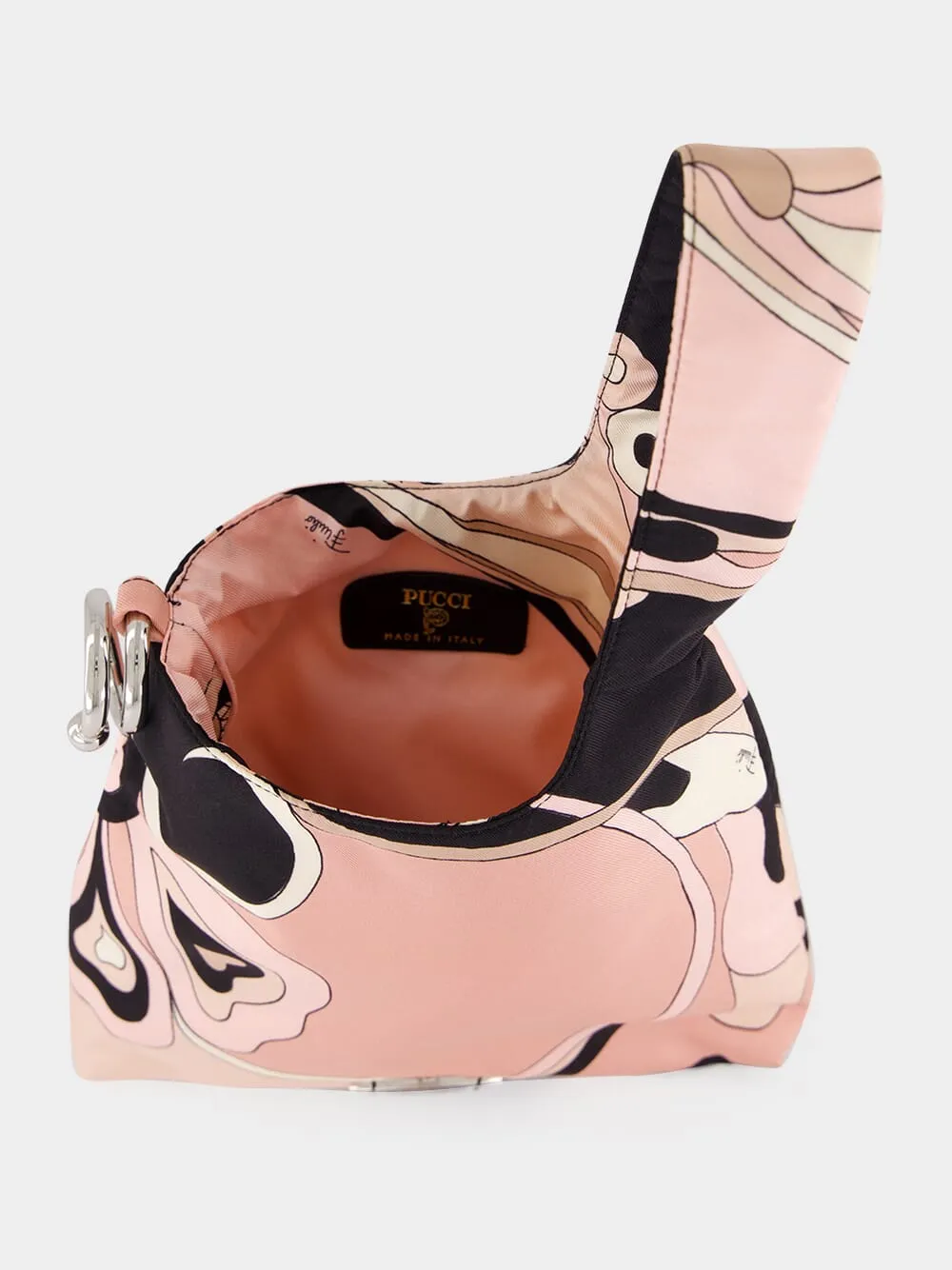 Nude Emilio Orchidee Silk Mini Bag sold by Fashion Clinic product image thumbnail 5