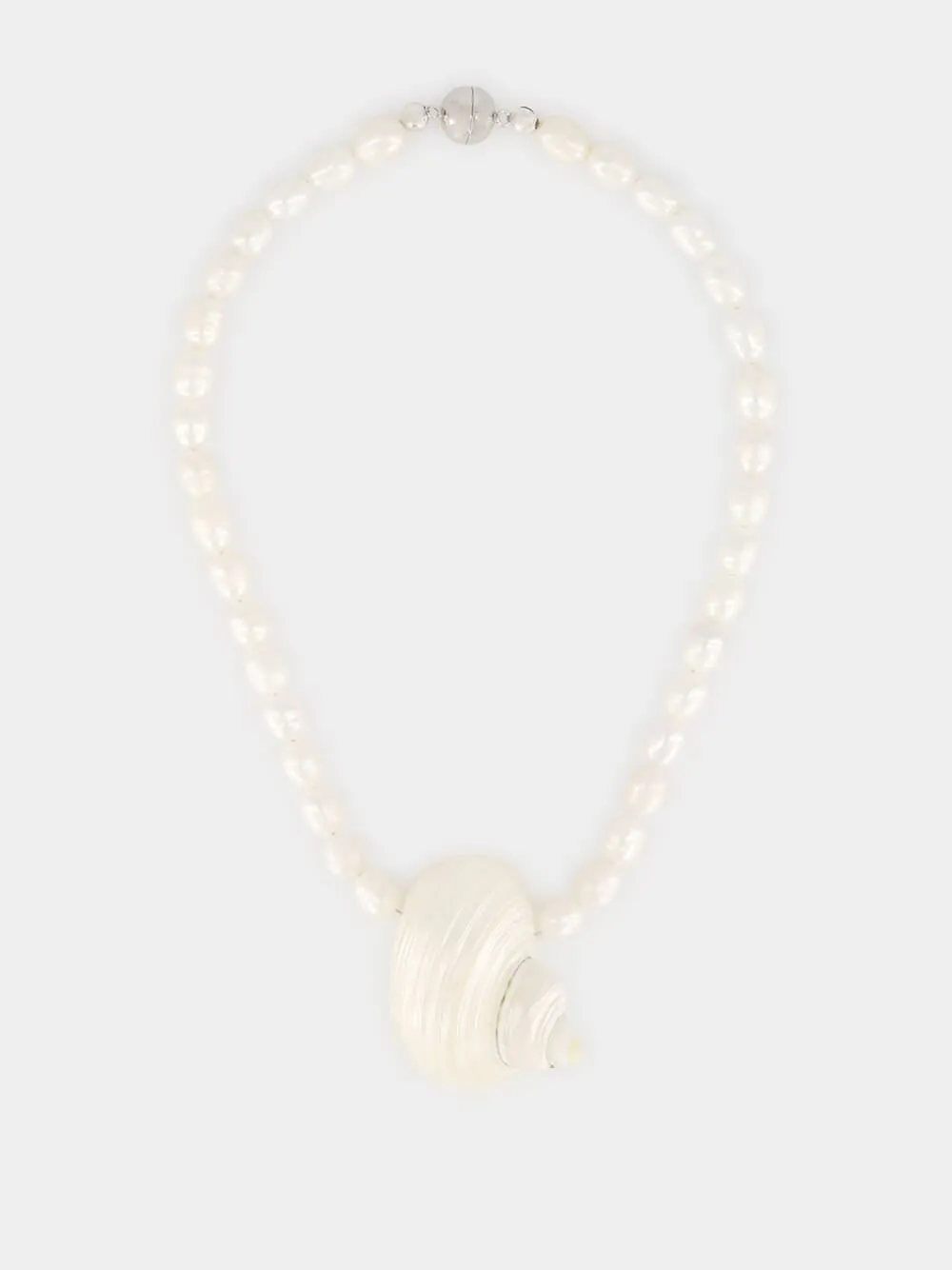 Pearl Mykonos Shell Pendant Necklace sold by Fashion Clinic product image thumbnail 2